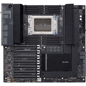 Материнська плата серверна ASUS PRO WS WRX80E-SAGE SE WIFI sWRX8 WRX80 8xDDR4 M.2 WiFi BT EATX - фото 2 Материнська плата серверна ASUS PRO WS WRX80E-SAGE SE WIFI sWRX8 WRX80 8xDDR4 M.2 WiFi BT EATX - фото 2