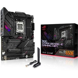 Материнcька плата ASUS ROG STRIX B650E-E GAMING WIFI sAM5 B650 4xDDR5 M.2 HDMI DP WiFi BT ATX - фото 1