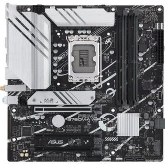 Материнcька плата ASUS PRIME B760M-A WIFI D4 s1700 B760 4xDDR4 M.2 HDMI DP Wi-Fi BT mATX - фото 1 Материнcька плата ASUS PRIME B760M-A WIFI D4 s1700 B760 4xDDR4 M.2 HDMI DP Wi-Fi BT mATX - фото 1