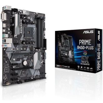 Материнська плата ASUS PRIME B450-PLUS - фото 1 Материнська плата ASUS PRIME B450-PLUS - фото 1