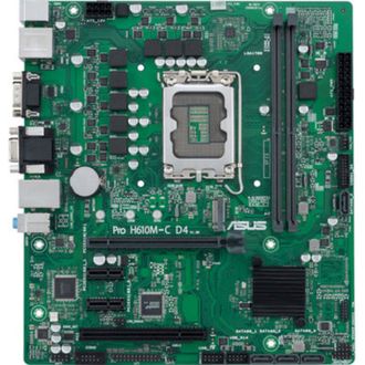 Материнська плата ASUS Pro H610M-C D4-CSM - фото 1 Материнська плата ASUS Pro H610M-C D4-CSM - фото 1