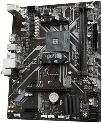 Материнська плата GIGABYTE B450M K - фото 3 Материнська плата GIGABYTE B450M K - фото 3
