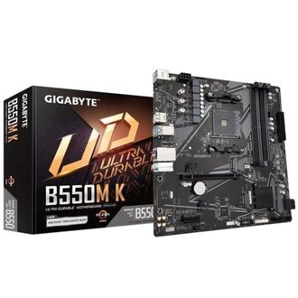 Материнська плата GIGABYTE B550M K - фото 1 Материнська плата GIGABYTE B550M K - фото 1
