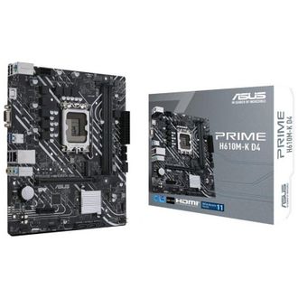 Материнская плата ASUS PRIME H610M-K D4 - фото 1 Материнская плата ASUS PRIME H610M-K D4 - фото 1