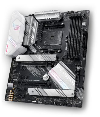 Материнская плата Asus ROG Strix B550-A Gaming Socket AM4 - фото 2 Материнская плата Asus ROG Strix B550-A Gaming Socket AM4 - фото 2