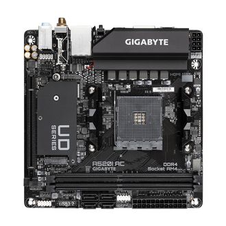 Материнская плата GIGABYTE A520I AC - фото 1 Материнская плата GIGABYTE A520I AC - фото 1