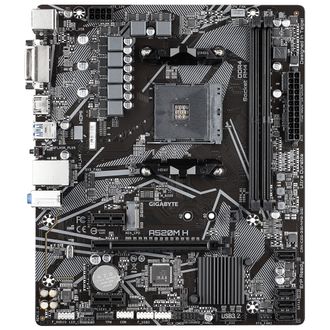 Материнская плата GIGABYTE A520M H - фото 1 Материнская плата GIGABYTE A520M H - фото 1