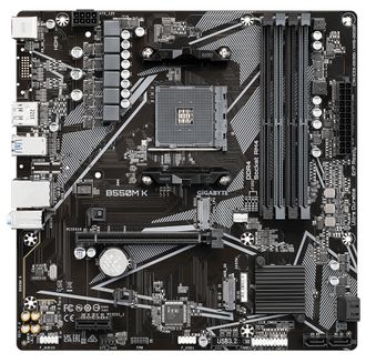 Материнська плата GIGABYTE B550M K - фото 1 Материнська плата GIGABYTE B550M K - фото 1