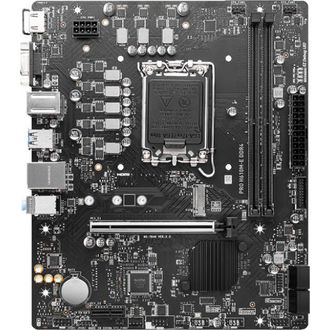 Материнская плата MSI PRO H610M-E DDR4 - фото 2 Материнская плата MSI PRO H610M-E DDR4 - фото 2