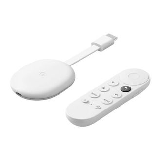 Медиаплеер Google Chromecast 4K with Google TV Snow (GA01919) - фото 1 Медиаплеер Google Chromecast 4K with Google TV Snow (GA01919) - фото 1