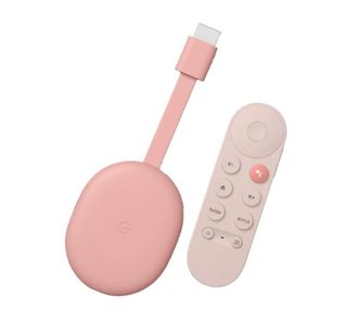 Медиаплеер Google Chromecast 4K with Google TV Sunrise Red (GA01920) - фото 1 Медиаплеер Google Chromecast 4K with Google TV Sunrise Red (GA01920) - фото 1