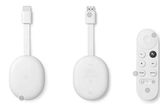 Медіаплеєр Google Chromecast HD with Google TV Snow (GA03131) - фото 2 Медіаплеєр Google Chromecast HD with Google TV Snow (GA03131) - фото 2