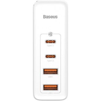 Сетевое зарядное устройство Baseus GaN2 Pro Quick Charger 100W White (CCGAN2P-L02) - фото 2