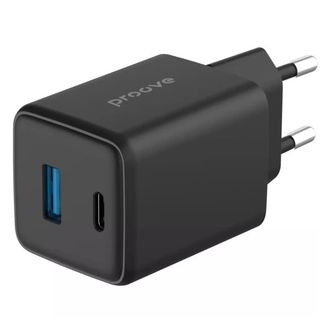 Сетевое зарядное устройство Proove Pocket GaN 45W (Type-C + USB) (black) (WCPG45110001) - фото 4