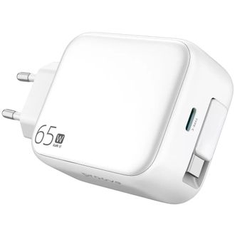 Сетевое зарядное устройство Proove Fixtape GaN 65W (Type-C) (white) (WCFP65010202) - фото 3 Сетевое зарядное устройство Proove Fixtape GaN 65W (Type-C) (white) (WCFP65010202) - фото 3