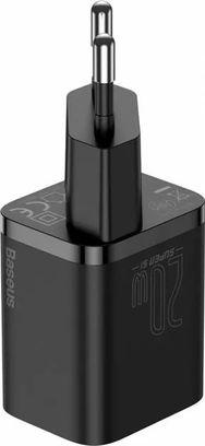 Сетевое зарядное устройство Baseus Super Si Quick Charger 20W Sets Black (CCSUP-B01) - фото 3 Сетевое зарядное устройство Baseus Super Si Quick Charger 20W Sets Black (CCSUP-B01) - фото 3