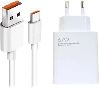 Сетевое зарядное устройство для Xiaomi Wall Charger 67W White + USB-C (BHR6035EU) (EU) - фото 1 Сетевое зарядное устройство для Xiaomi Wall Charger 67W White + USB-C (BHR6035EU) (EU) - фото 1