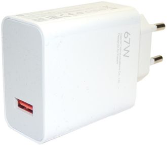 Сетевое зарядное устройство для Xiaomi Wall Charger 67W White + USB-C (BHR6035EU) (EU) - фото 3 Сетевое зарядное устройство для Xiaomi Wall Charger 67W White + USB-C (BHR6035EU) (EU) - фото 3