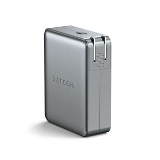 Сетевое зарядное устройство Satechi 145W USB-C 4-Port PD GaN Travel Charger Space Gray (ST-W145GTM) - фото 2