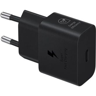 Сетевое зарядное устройство Samsung 25W Power Adapter (w/o cable) Black (EP-T2510NBE) - фото 2 Сетевое зарядное устройство Samsung 25W Power Adapter (w/o cable) Black (EP-T2510NBE) - фото 2