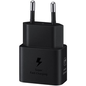 Сетевое зарядное устройство Samsung 25W Power Adapter (w C to C Cable) Black (EP-T2510XBE) - фото 3