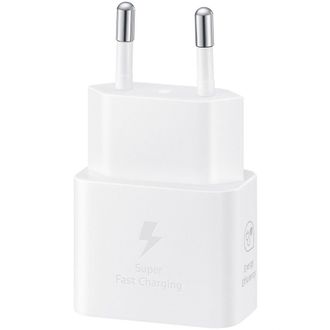 Сетевое зарядное устройство Samsung 25W Power Adapter (w C to C Cable) White (EP-T2510XWE) - фото 2 Сетевое зарядное устройство Samsung 25W Power Adapter (w C to C Cable) White (EP-T2510XWE) - фото 2