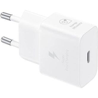 Сетевое зарядное устройство Samsung 25W Power Adapter (w/o cable) White (EP-T2510NWE) - фото 2 Сетевое зарядное устройство Samsung 25W Power Adapter (w/o cable) White (EP-T2510NWE) - фото 2