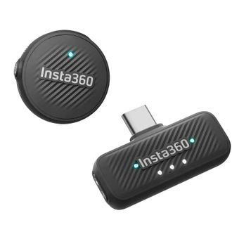 Микрофонная радиосистема для камеры, для смартфона Insta360 Mic Air (1 TX + 1 RX) - фото 1