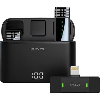 Микрофонная радиосистема Proove Record Lightning Black (PMRC00010102) - фото 1