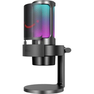 Микрофон конденсаторный Fifine A8 RGB Black - фото 1 Микрофон конденсаторный Fifine A8 RGB Black - фото 1