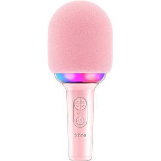 Мікрофон для караоке Fifine E2P Pink - фото 1