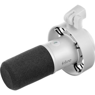 Мікрофон динамічний Fifine K688W USB/XLR White - фото 1