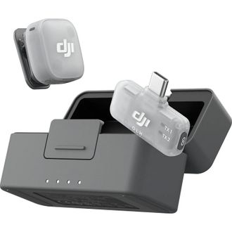 Микрофонная радиосистема DJI Mic Mini Mobile Version 2 (1 TX + 1 Mobile RX+Charging Case), Black (CP.RN.00000533.01) - фото 1 Микрофонная радиосистема DJI Mic Mini Mobile Version 2 (1 TX + 1 Mobile RX+Charging Case), Black (CP.RN.00000533.01) - фото 1