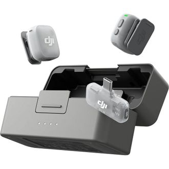 Мікрофонна радіосистема DJI Mic Mini 2 2TX + 1 Mobile RX + Charging Case (CP.RN.00000532.01) - фото 1 Мікрофонна радіосистема DJI Mic Mini 2 2TX + 1 Mobile RX + Charging Case (CP.RN.00000532.01) - фото 1