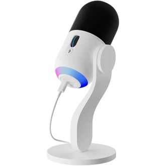 Мікрофон Logitech Yeti GX Dynamic RGB Gaming Mic with Lightsync Off White (988-000576) - фото 2 Мікрофон Logitech Yeti GX Dynamic RGB Gaming Mic with Lightsync Off White (988-000576) - фото 2
