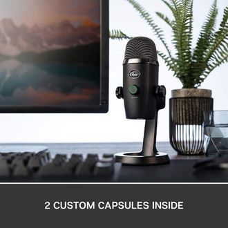 Мікрофон для ПК / для стрімінгу, подкастів Blue Microphones Yeti Nano Black (988-000401) - фото 4 Мікрофон для ПК / для стрімінгу, подкастів Blue Microphones Yeti Nano Black (988-000401) - фото 4