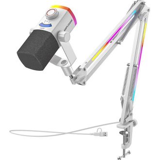 Микрофон Fifine AM8PROTW USB/XLR White - фото 1