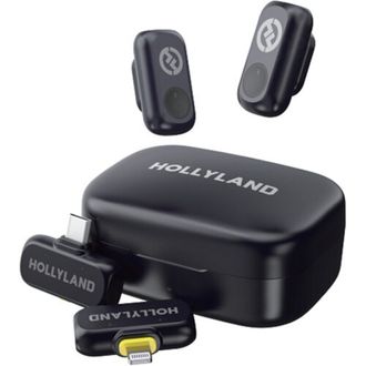 Микрофонная радиосистема Hollyland LARK A1 Combo (2TX+Lightning RX+USB-C RX) Space Gray - фото 1 Микрофонная радиосистема Hollyland LARK A1 Combo (2TX+Lightning RX+USB-C RX) Space Gray - фото 1