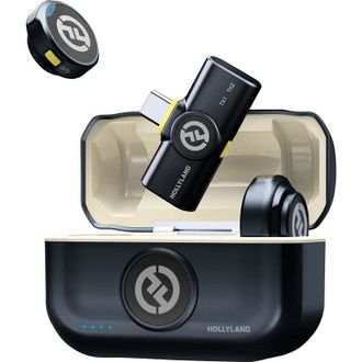 Микрофонная радиосистема Hollyland Lark M2 Duo with USB-C Plug - фото 1 Микрофонная радиосистема Hollyland Lark M2 Duo with USB-C Plug - фото 1