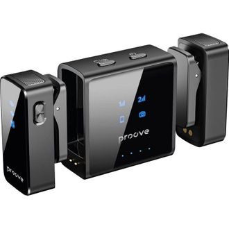 Беспроводной петличный микрофон Proove ToneLine black (PTWM00000201) - фото 1 Беспроводной петличный микрофон Proove ToneLine black (PTWM00000201) - фото 1