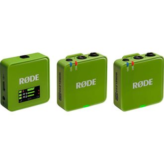 Микрофонная радиосистема для камеры, для смартфона Rode Wireless GO Gen 3 Green - фото 1