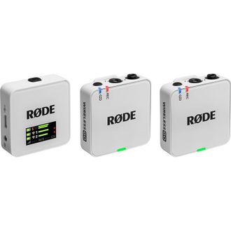 Микрофонная радиосистема для камеры, для смартфона Rode Wireless GO III White - фото 1