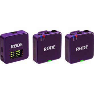 Микрофонная радиосистема для камеры, для смартфона Rode Wireless GO III Purple - фото 1 Микрофонная радиосистема для камеры, для смартфона Rode Wireless GO III Purple - фото 1