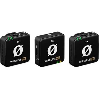 Микрофонная радиосистема для камеры, для смартфона Rode Wireless ME Dual Black WIMEDUAL - фото 1