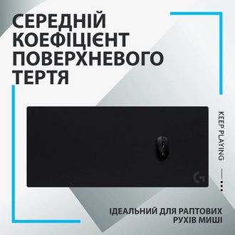 Коврик для мышки Logitech G840 Gaming Mouse Pad Black (943-000778) - фото 2 Коврик для мышки Logitech G840 Gaming Mouse Pad Black (943-000778) - фото 2