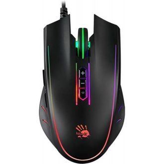 Мышь A4Tech Q81 Bloody Neon XGlide Curve Black - фото 1