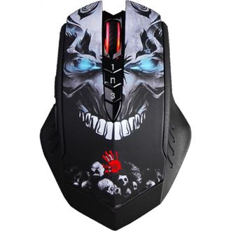 Миша A4Tech R80 Plus Bloody (Skull) Black - фото 1 Миша A4Tech R80 Plus Bloody (Skull) Black - фото 1