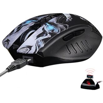 Миша A4Tech R80 Plus Bloody (Skull) Black - фото 3 Миша A4Tech R80 Plus Bloody (Skull) Black - фото 3