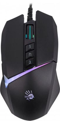 Мышка A4Tech Bloody W60 Max Stone Black - фото 1 Мышка A4Tech Bloody W60 Max Stone Black - фото 1