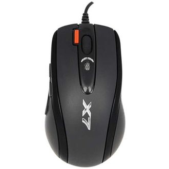Мишка A4Tech X-718BK Black - фото 1